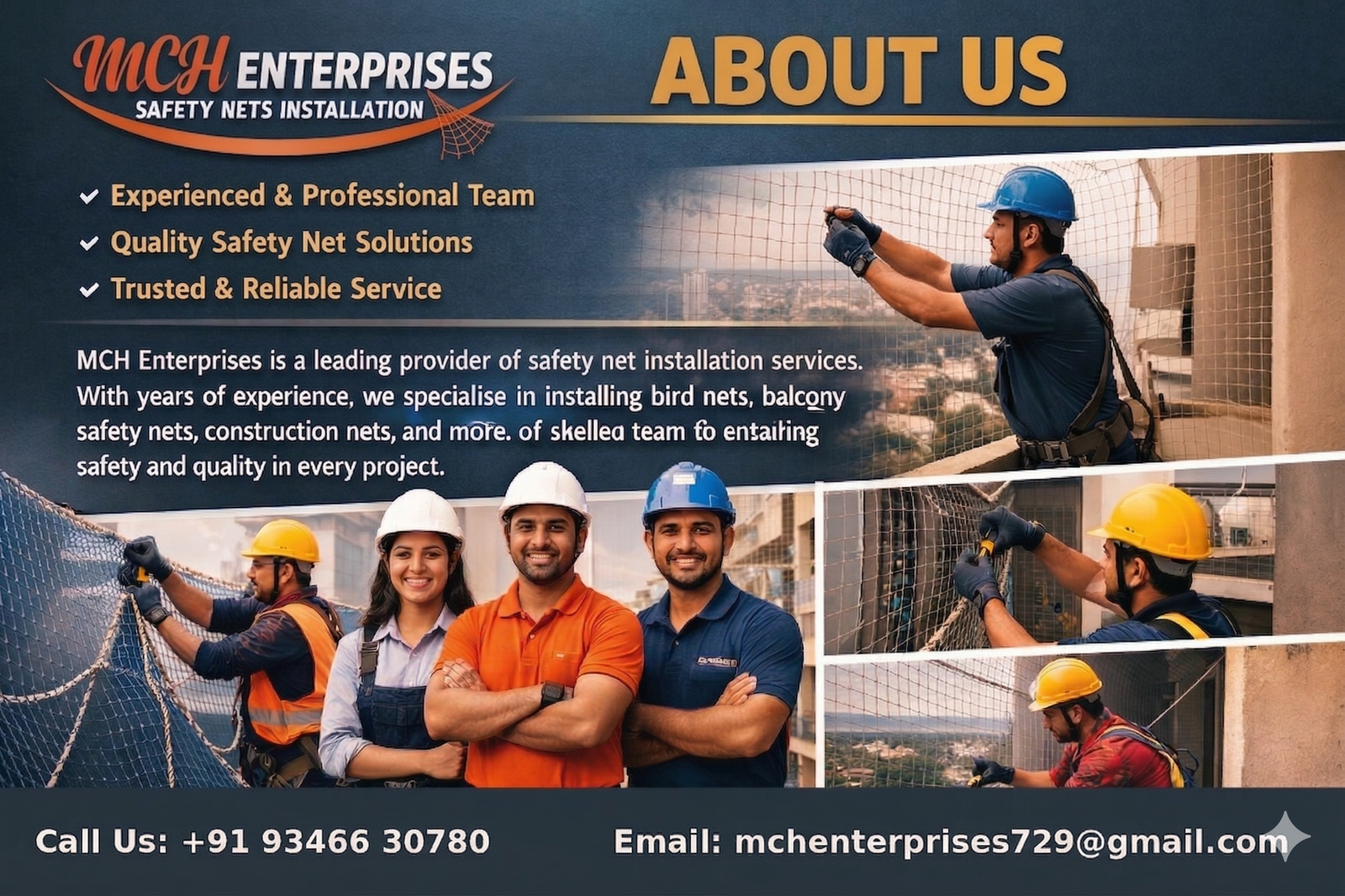 MCH Enterprises Professional Team